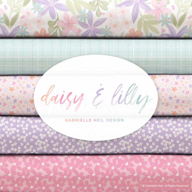 Daisy & Lilly by Gabrielle Neil Designs - 10" Squares Pack -  Special Order (Expected May 2025)