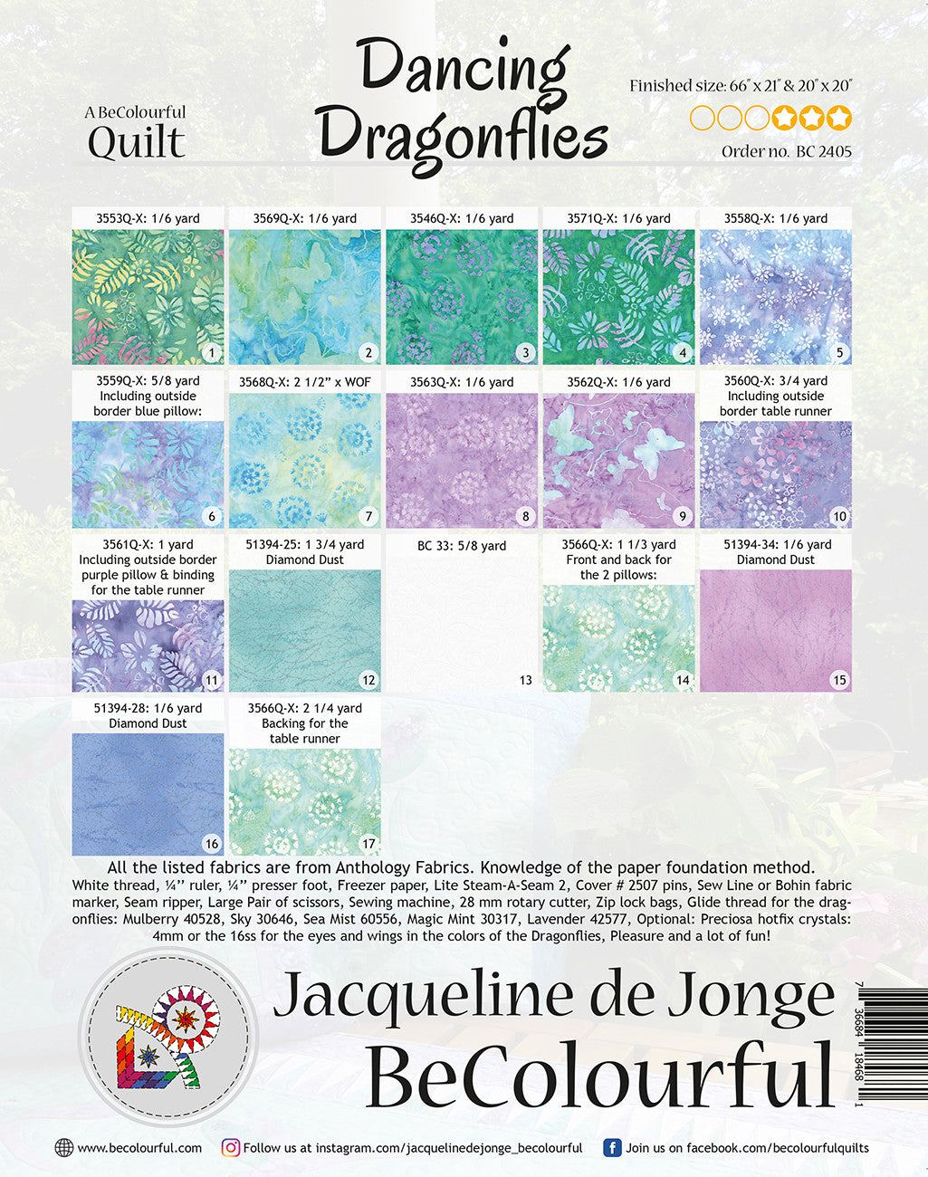 Dancing Dragonflies # BC2405 - Special Order