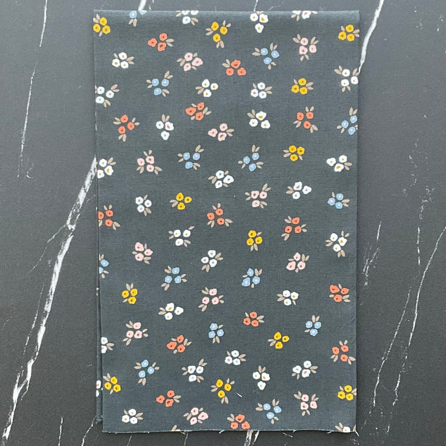 Dawn On The Prairie by Fancy That Design House - Sweet Ditsy - Charcoal Ni 45573 19