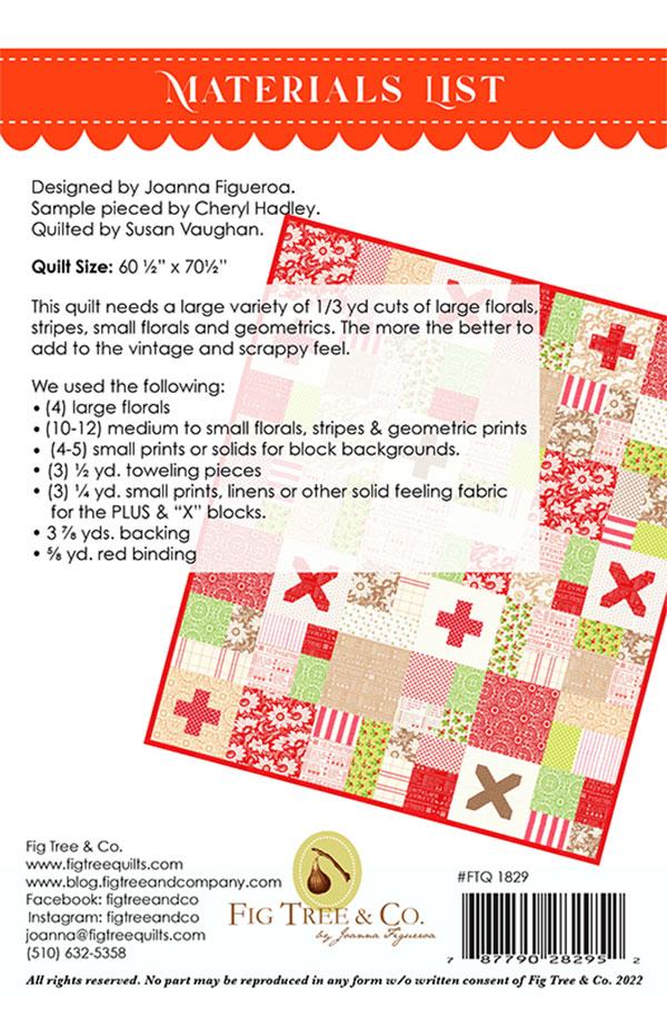 Denim & Daisies by Fig Tree & Co. : Vintage Scrapworks Quilt Kit