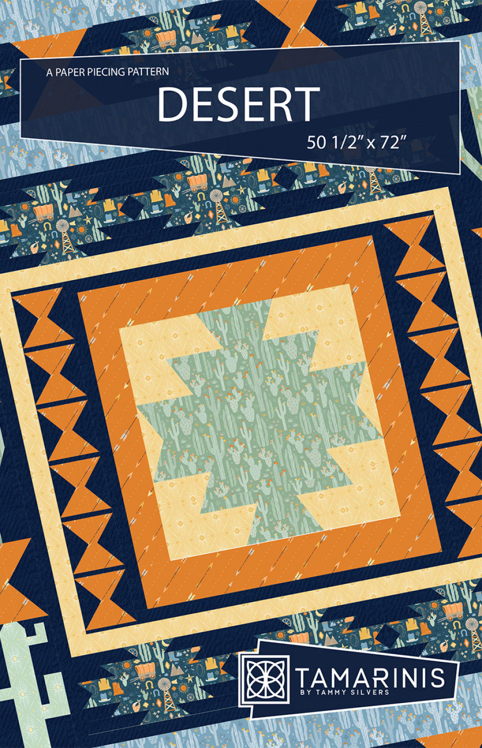 Desert Quilt Pattern by Tamarinis