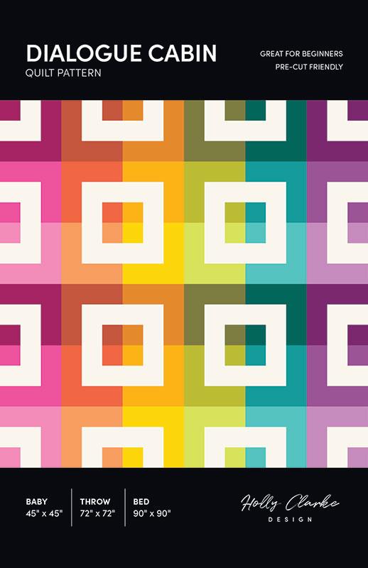 Space Dye Wovens by Figo Studio  : Dialogue Cabin Quilt Kit