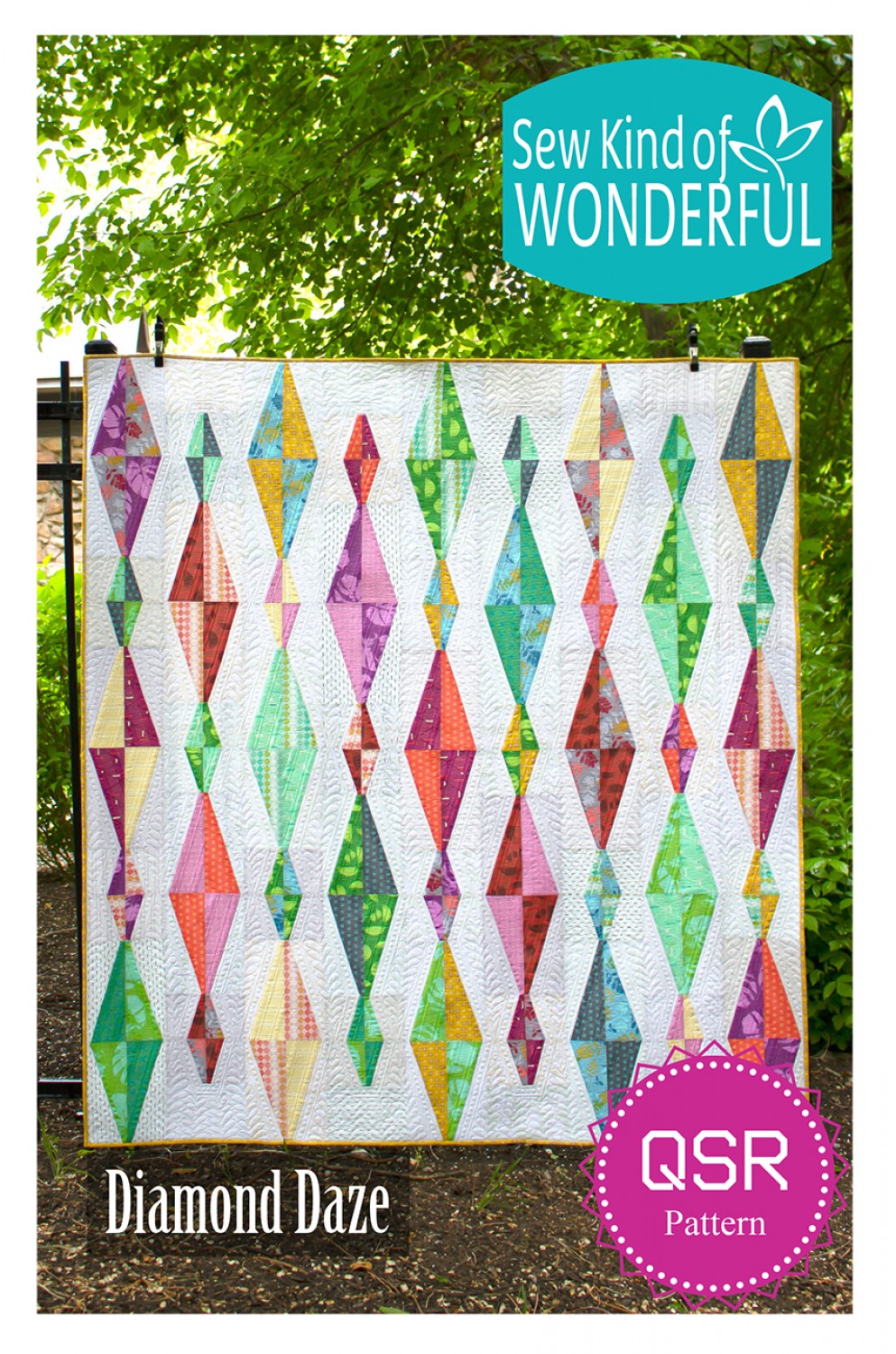 Diamond Daze Quilt Pattern by Sew Kind of Wonderful