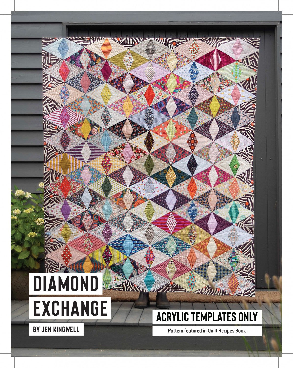Diamond Exchange Acrylic Template Only by Jen Kingwell Designs - Special Order