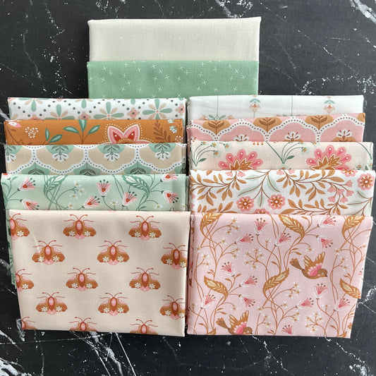 Diamond Lanterns Quilt Kit Featuring Vintage Charm