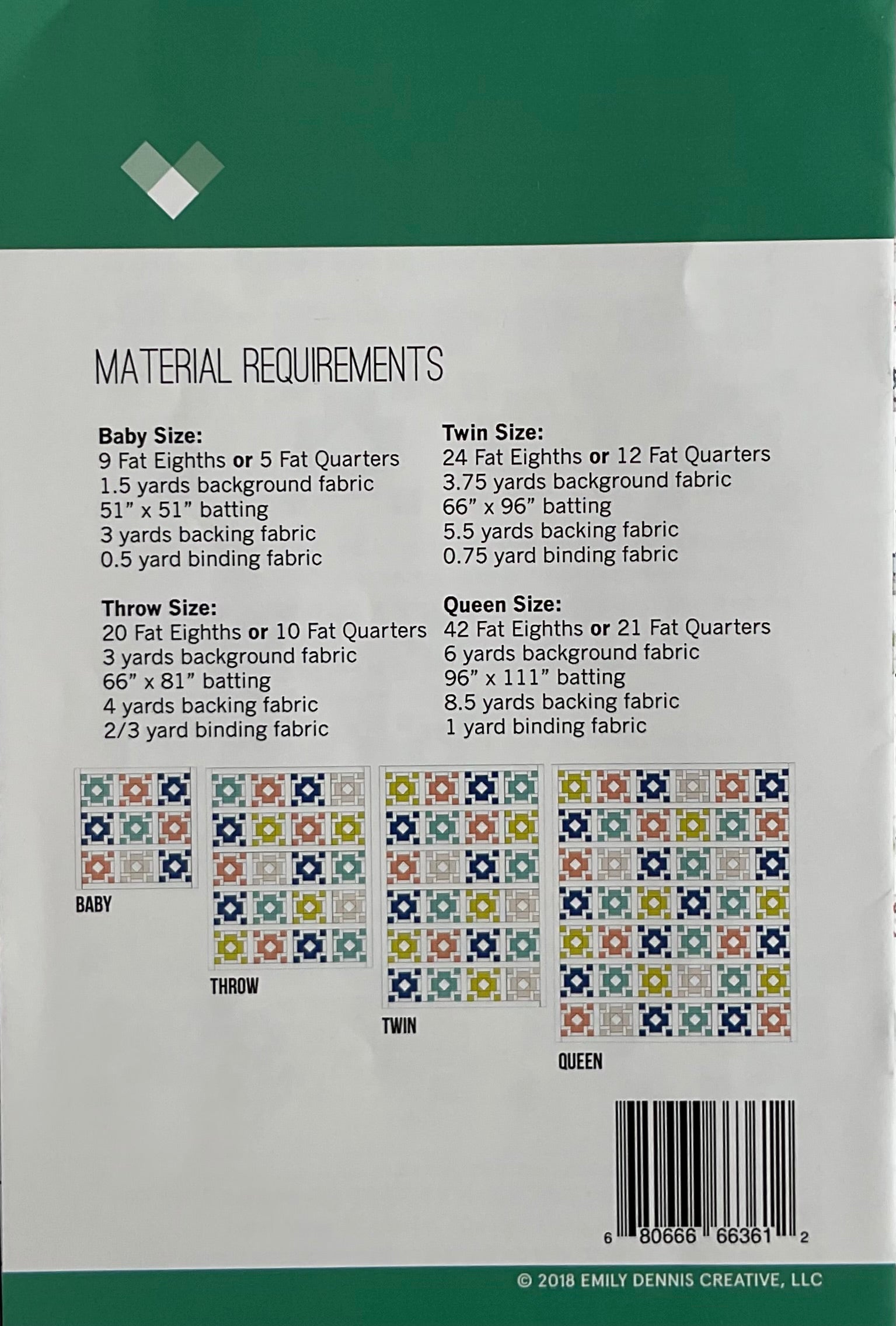 Diamond Lanterns Quilt Kit Featuring Vintage Charm