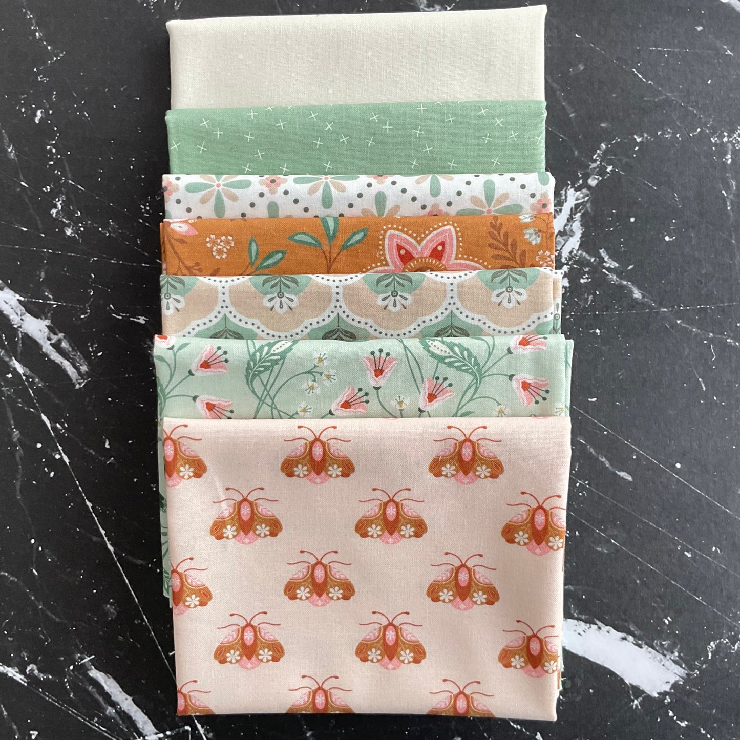 Diamond Lanterns Quilt Kit featuring Vintage Charm by Dots & Glory