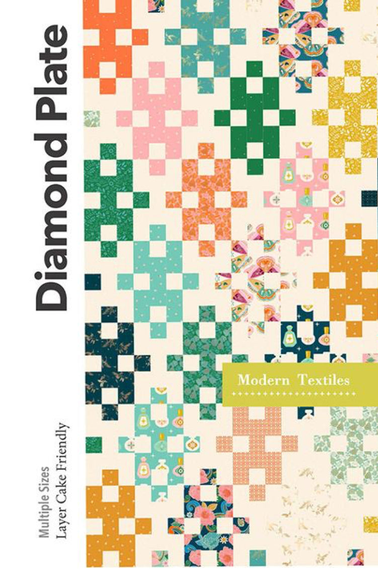 Diamond Plate Quilt Kit featuring Sketchbook by Alexia Abegg