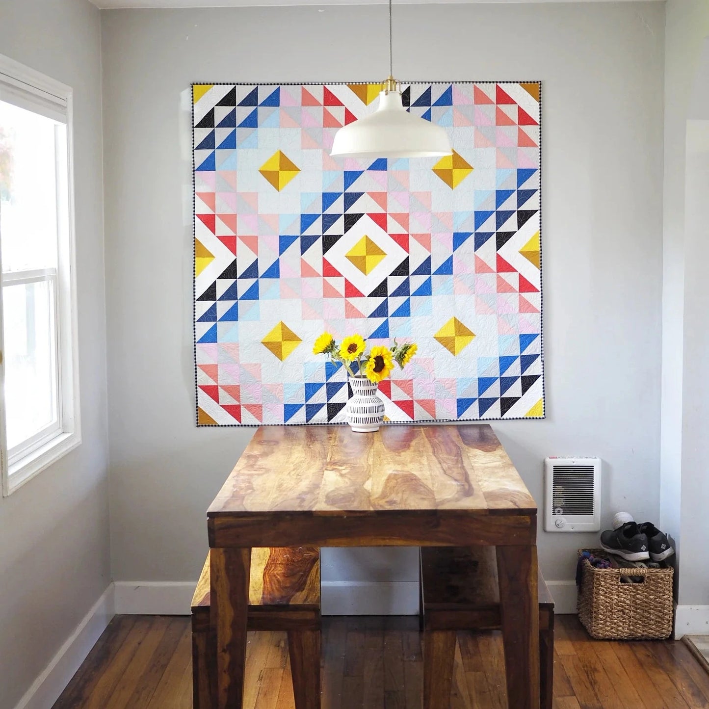 Diamond Ripples Quilt Pattern by Then Came June