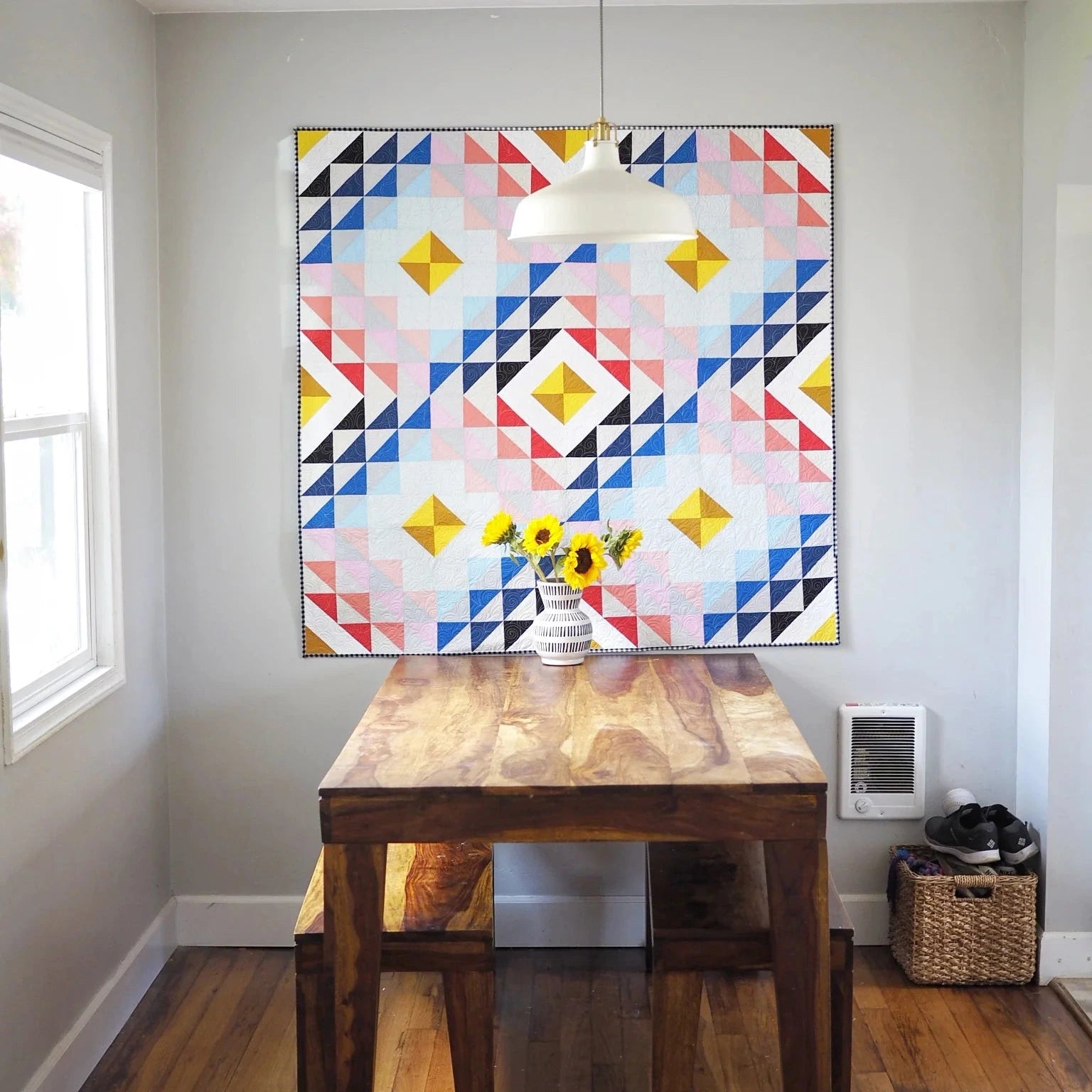 Diamond Ripples Quilt Pattern by Then Came June