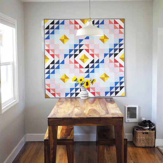 Diamond Ripples Quilt Pattern by Then Came June