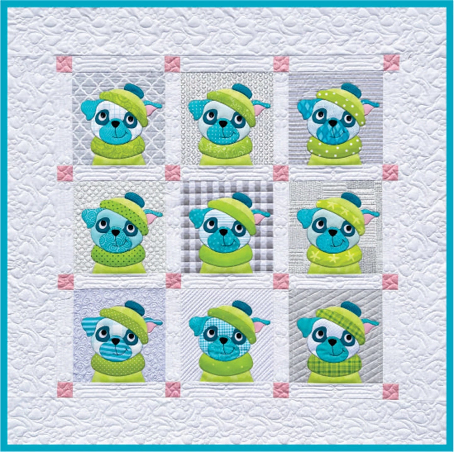 Dogs Appliqué Pattern by Amy Bradley - Estimated Arrival January 2026