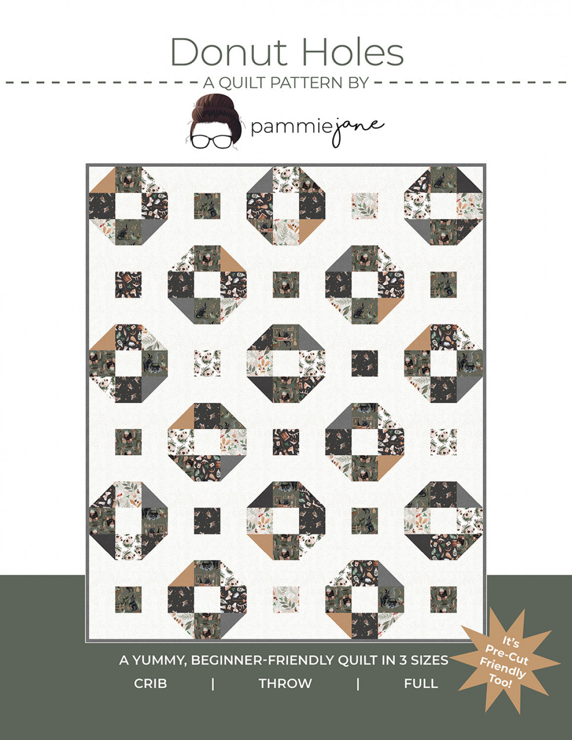 Donut Holes Quilt Pattern by Pammie Jane