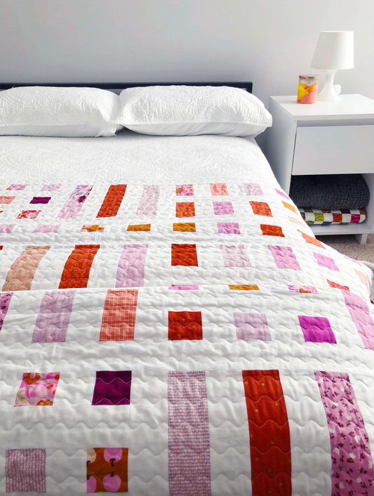 Dot + Dash Quilt Pattern by Modern Handcraft