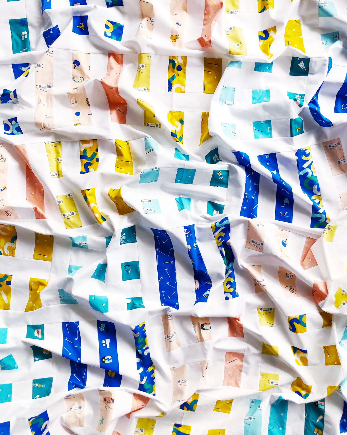 Dot + Dash Quilt Pattern by Modern Handcraft