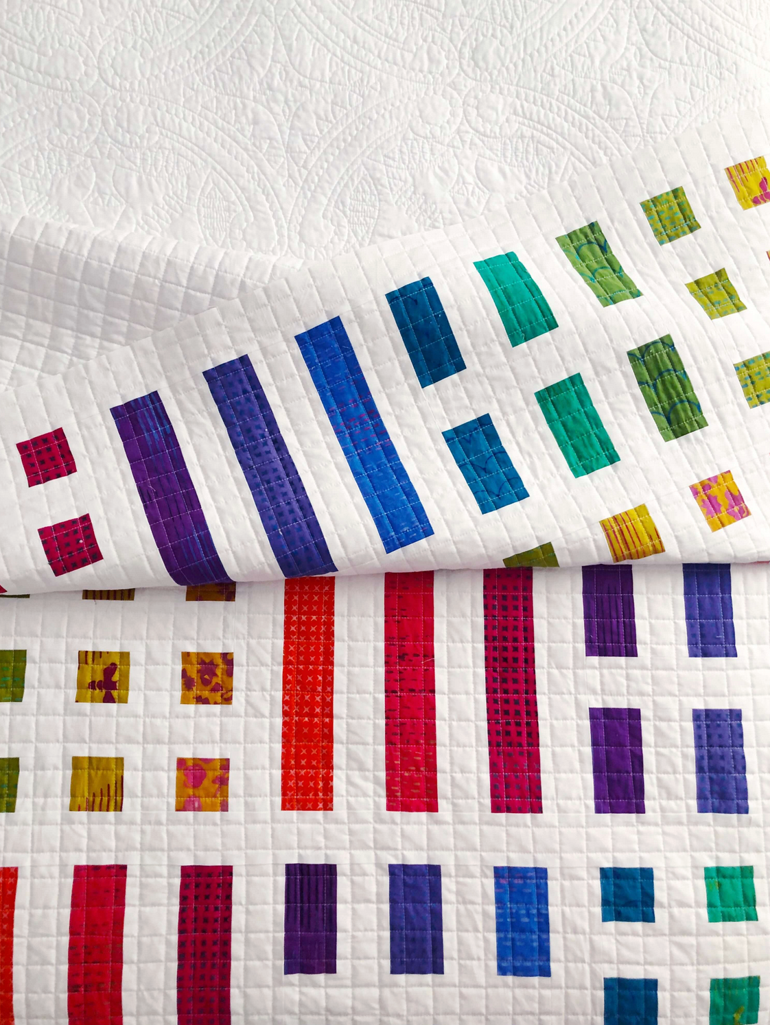Dot + Dash Quilt Pattern by Modern Handcraft