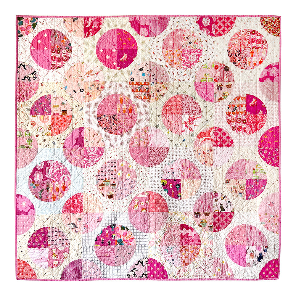 Dot Matrix Quilt Pattern by Holly Clarke Design