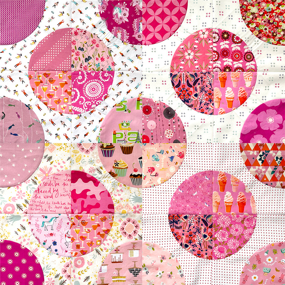 Dot Matrix Quilt Pattern by Holly Clarke Design