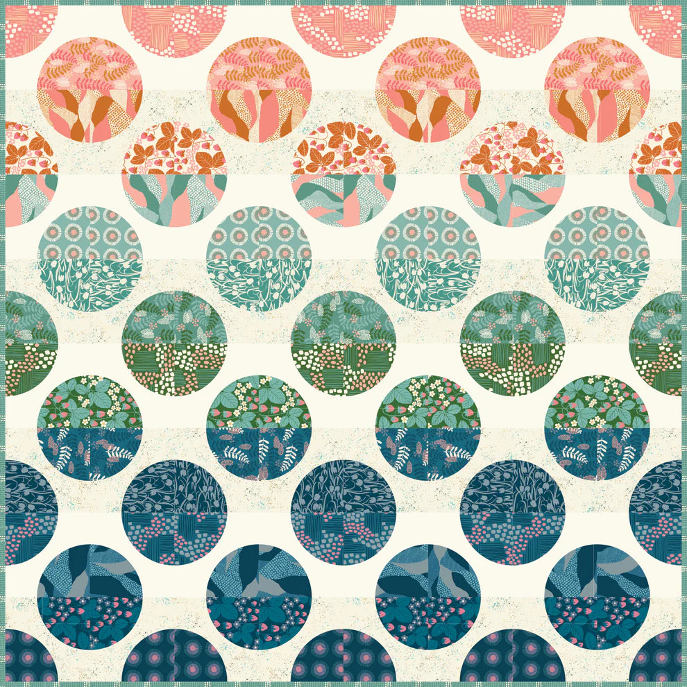 Dot Matrix Quilt Pattern by Holly Clarke Design