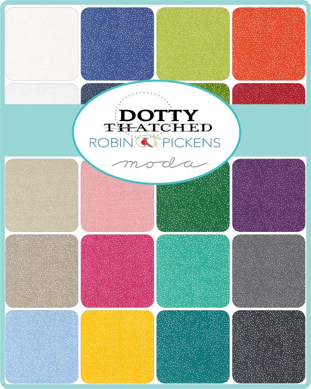 Dotty Thatched by Robin Pickens - Charm Pack