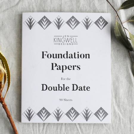 Double Date Foundation Papers by Jen Kingwell Designs - Special Order