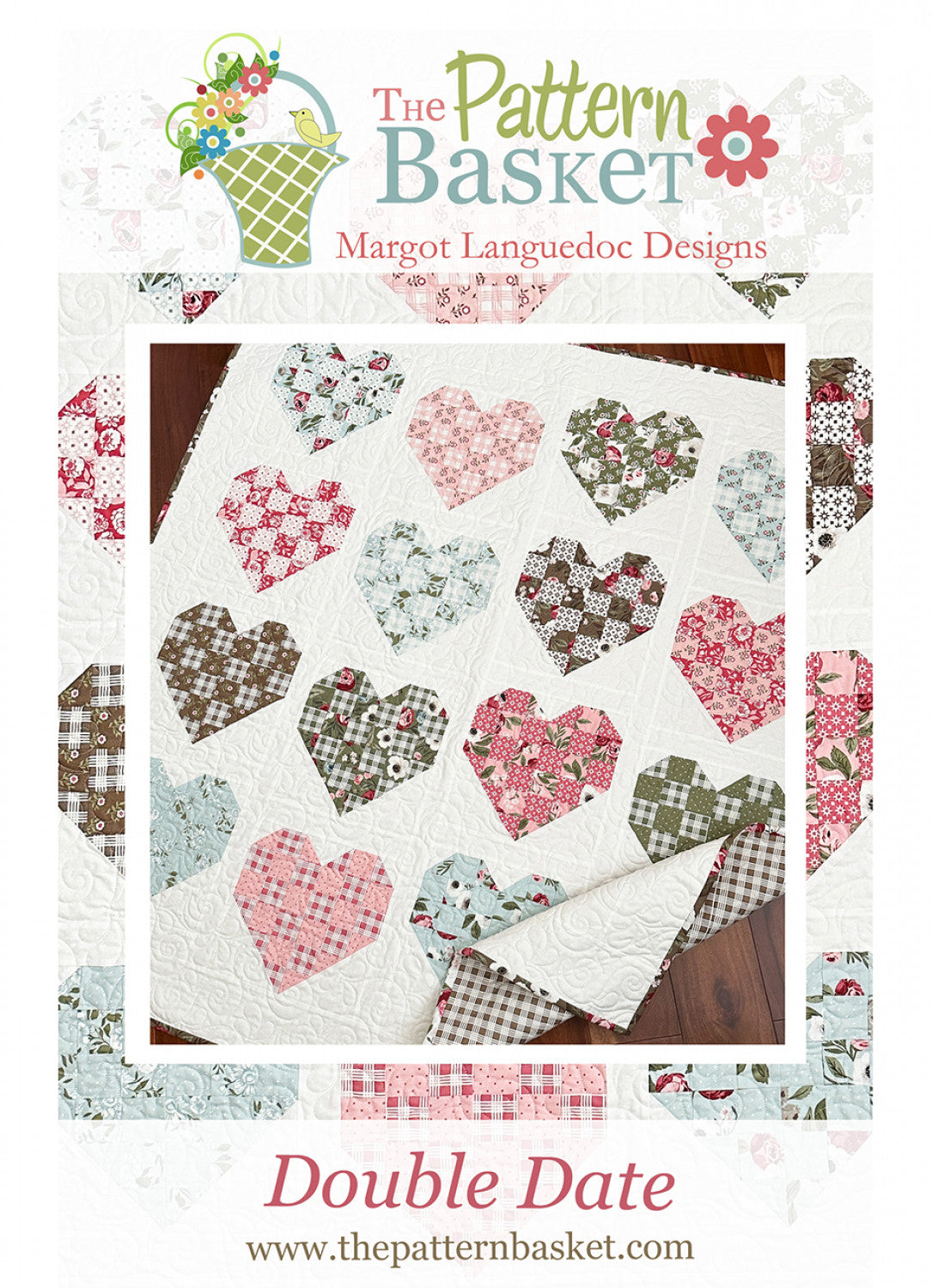 Double Date Quilt Pattern by The Pattern Basket