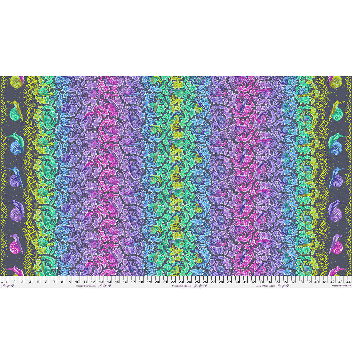 Down to Earth by Tula Pink : Snailed It! Daybreak PWTP295.DAYBREAK