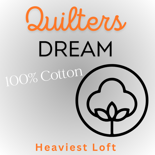 Quilters Dream Ouate de coton en rouleau