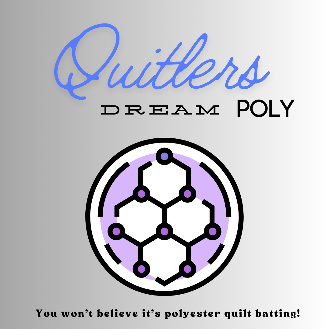 Quilters Dream - Poly Batting - Deluxe Weighty Loft - White - Rolls & Cases - Price Includes Shipping