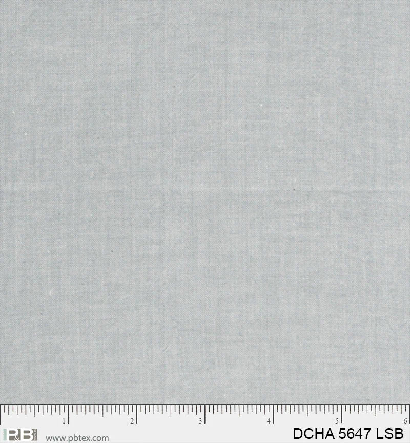 Dreamweaver Chambray by P&B Textiles : DCHA 5647 LSB
