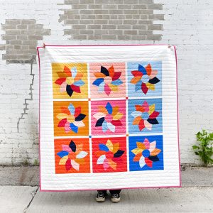 Dresden Swirl Quilt Pattern by Holly Clarke Design