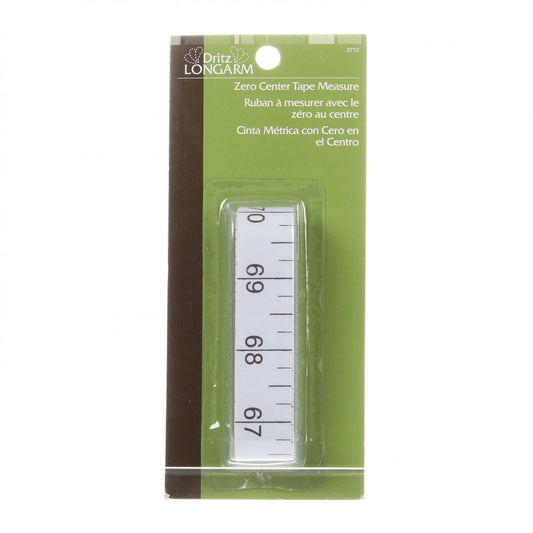 Dritz Longarm Zero Center Tape Measure # 3712D - Special Order