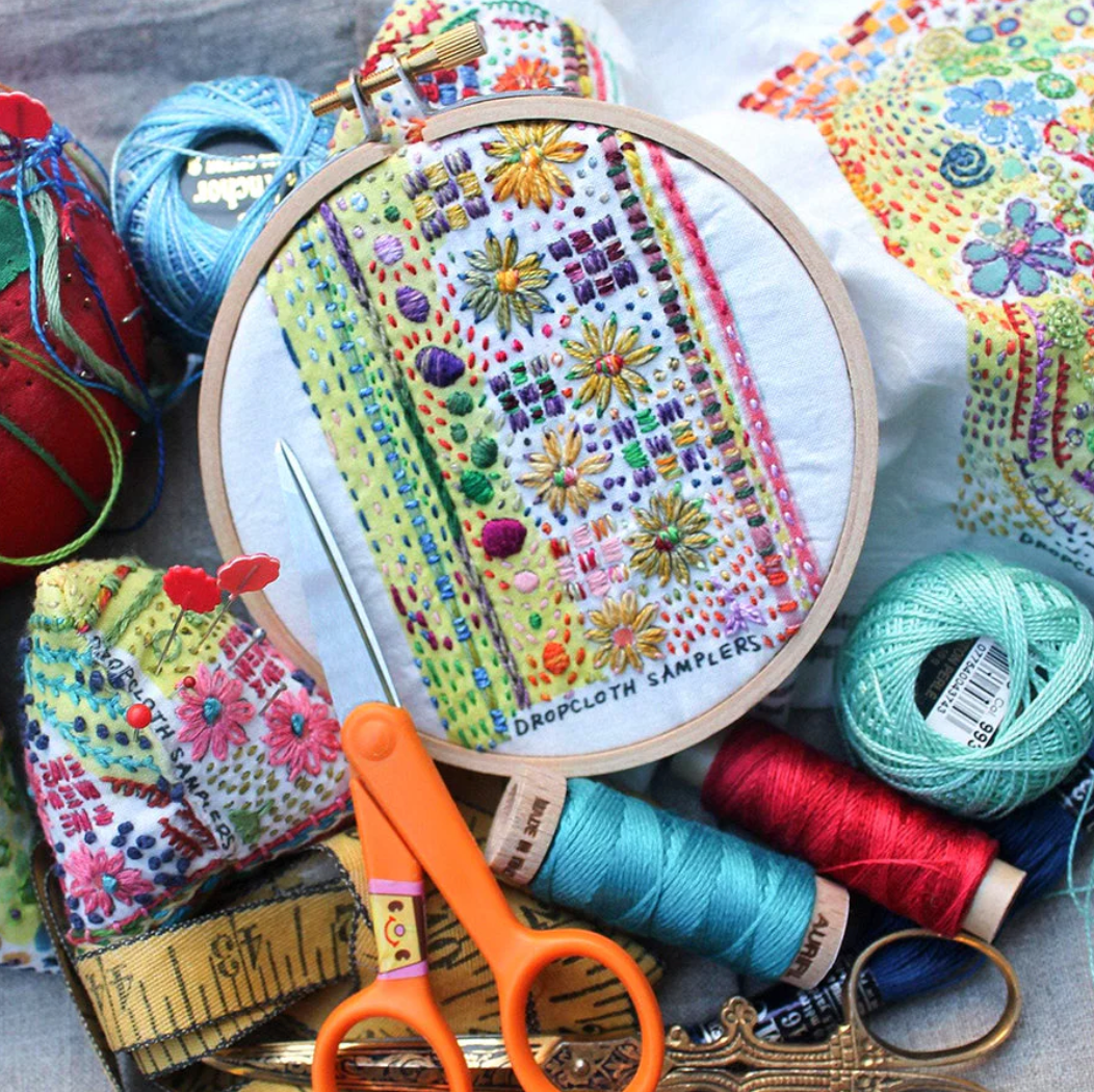 Dropcloth Samplers - Pin Cushion Project