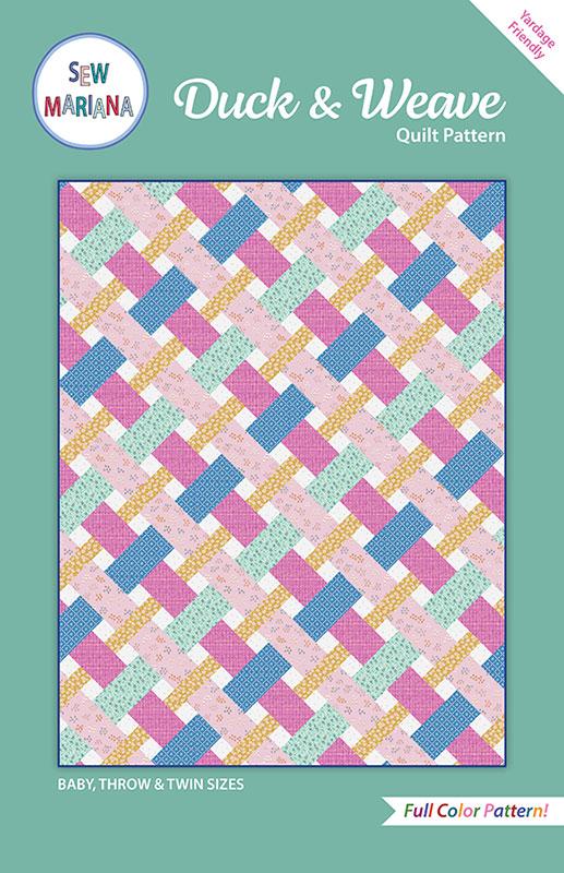 Duck and Weave Quilt Pattern by Sew Mariana