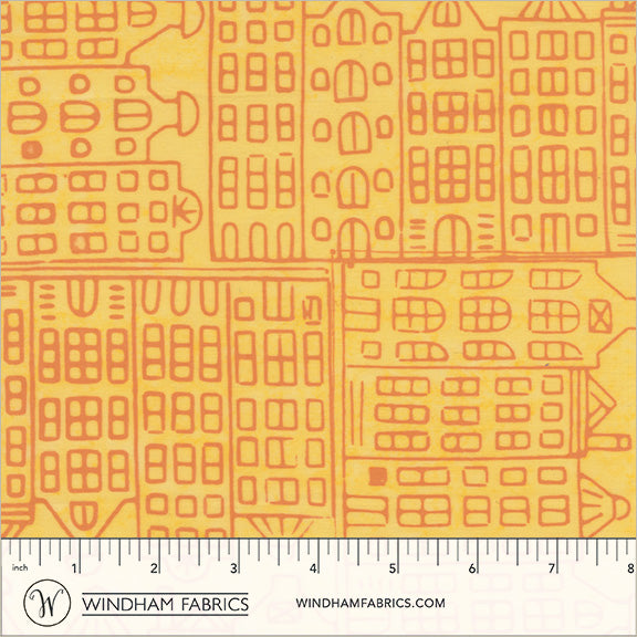 Dutch Days Batiks by Shayla Wolf of Sassafras Lane Designs - Amsterdam Pineapple 748Q-2