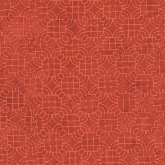 Dutch Days Batiks by Shayla Wolf of Sassafras Lane Designs - Floor Tile Cherry Bomb 752Q-1