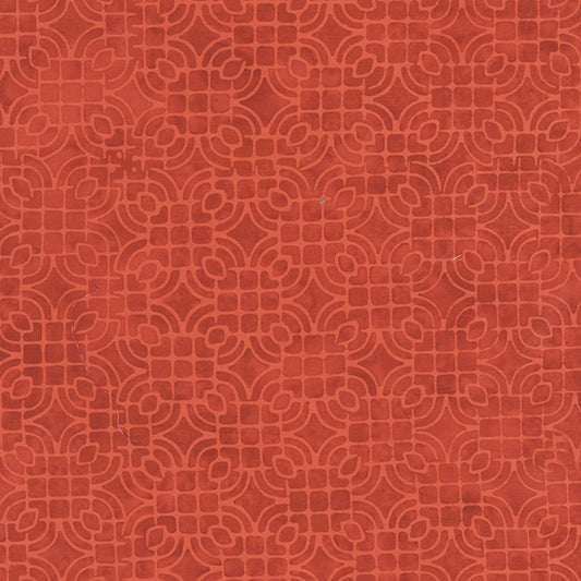 Dutch Days Batiks by Shayla Wolf of Sassafras Lane Designs - Floor Tile Cherry Bomb 752Q-1