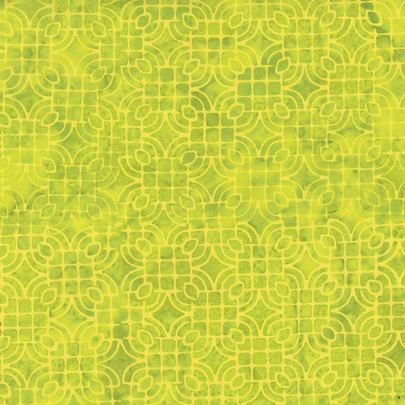 Dutch Days Batiks by Shayla Wolf of Sassafras Lane Designs - Floor Tile Green Tea 752Q-2
