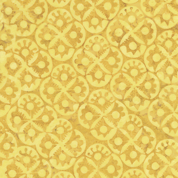 Dutch Days Batiks by Shayla Wolf of Sassafras Lane Designs - Flower Stamp Dandelion 746Q-3