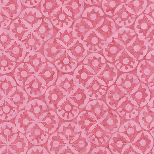Dutch Days Batiks by Shayla Wolf of Sassafras Lane Designs - Flower Stamp Knockout 746Q-2