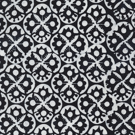 Dutch Days Batiks by Shayla Wolf of Sassafras Lane Designs - Flower Stamp Tuxedo 746Q-5