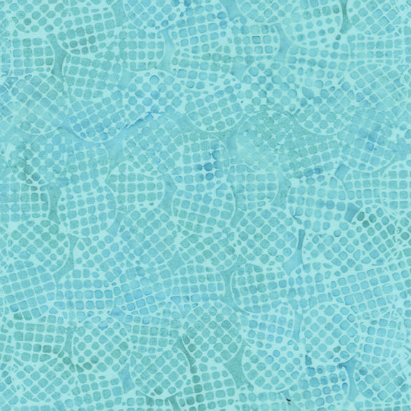 Dutch Days Batiks by Shayla Wolf of Sassafras Lane Designs - Stroopwafel Celeste 753Q-2
