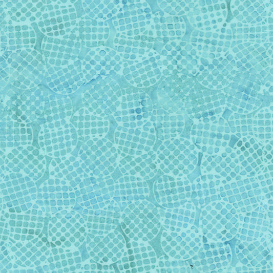 Dutch Days Batiks by Shayla Wolf of Sassafras Lane Designs - Stroopwafel Celeste 753Q-2