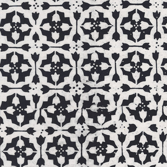 Dutch Days Batiks by Shayla Wolf of Sassafras Lane Designs - Tulip Tile Tuxedo 747Q-5