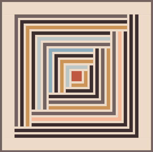 Duval Signature Pure Solids by Suzy Quilts : Campfire Quilt Kit