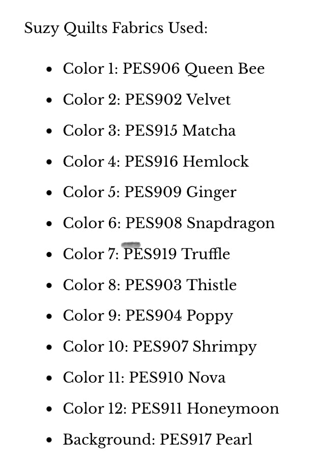 Duval Signature Pure Solids by Suzy Quilts : Star Crossed 2.0 Quilt Kit