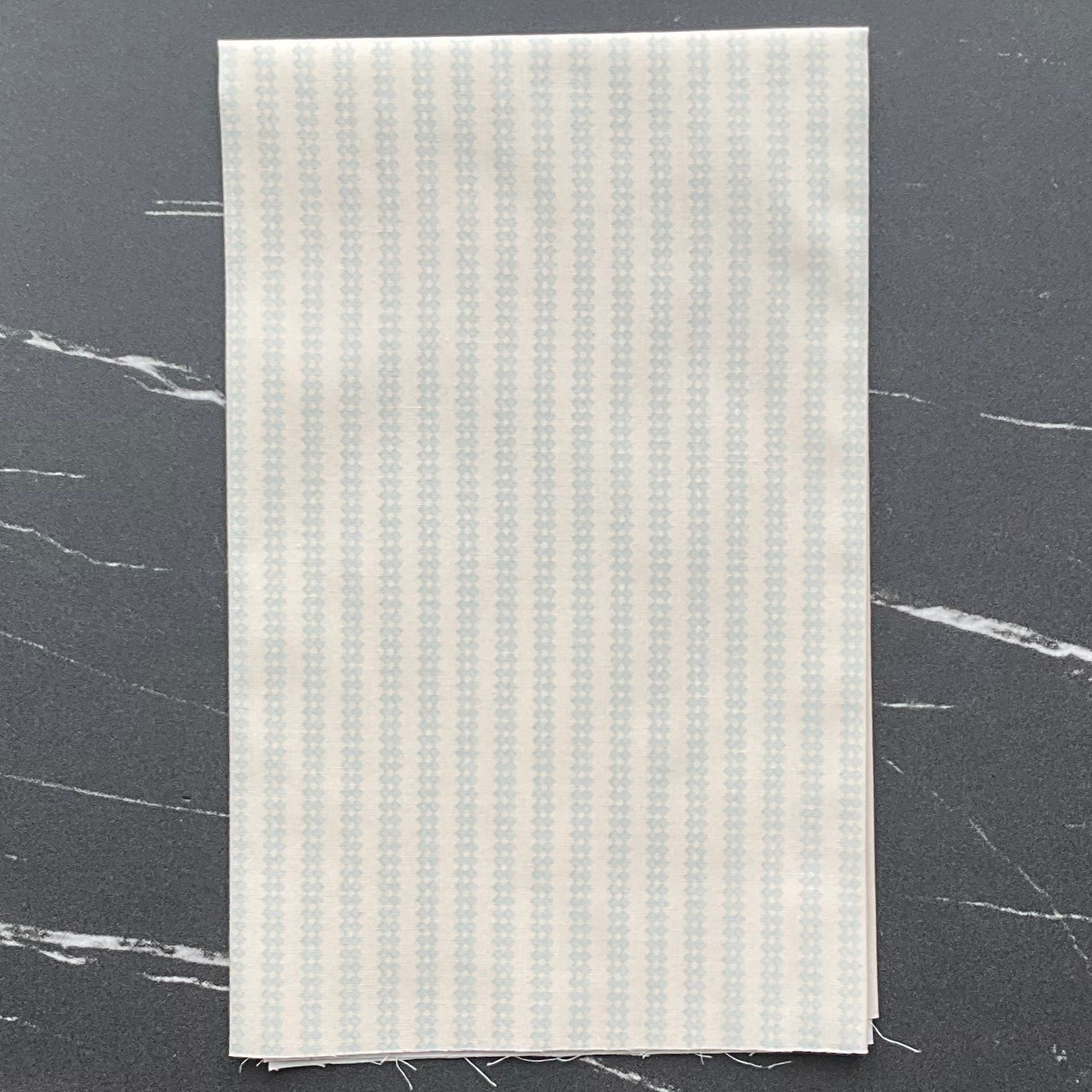 Duval by Suzy Quilts - Diamond Stripe Glacier DUV60200