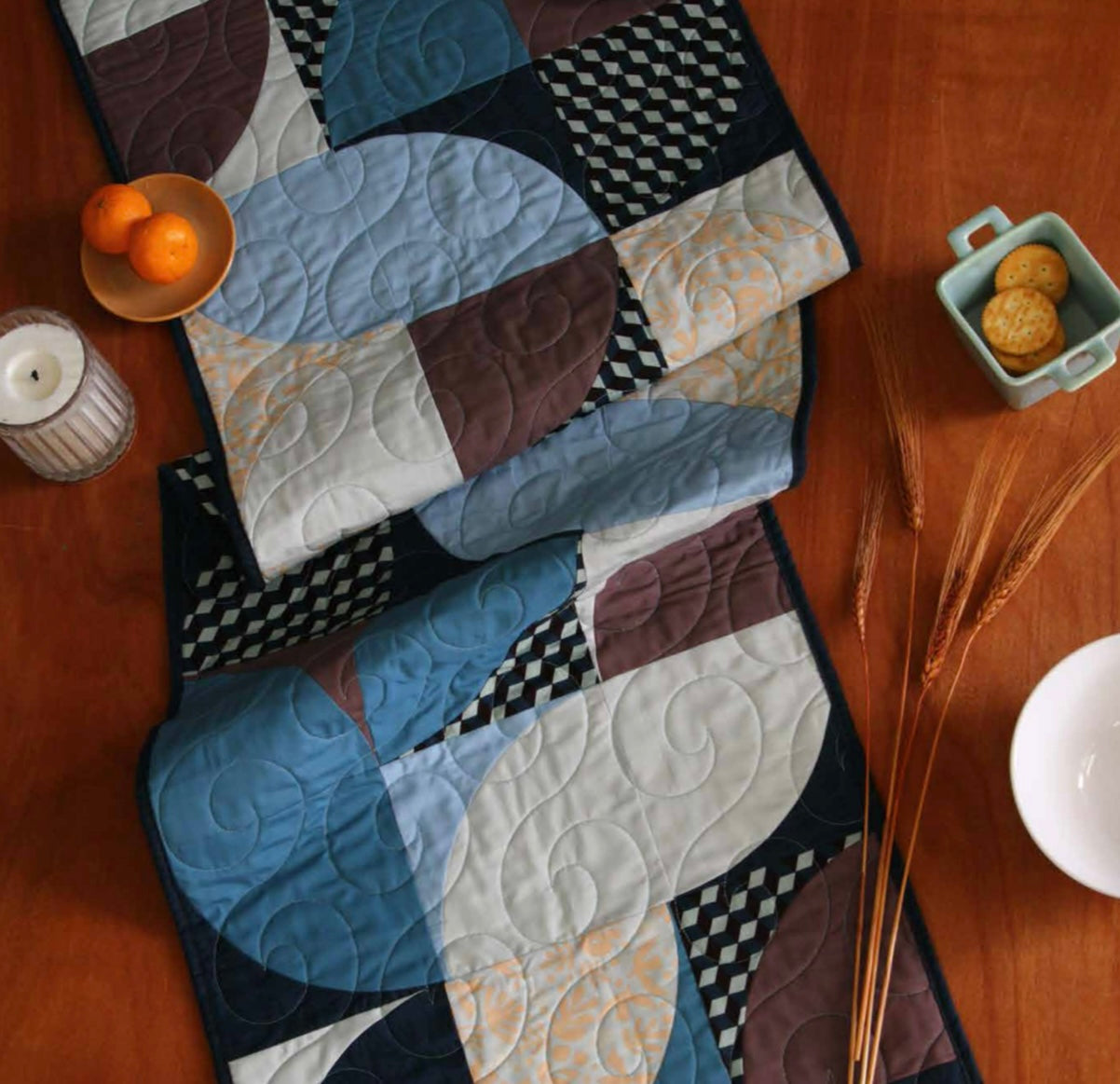 Duval by Suzy Quilts - Honeymoon Table Runner Kit