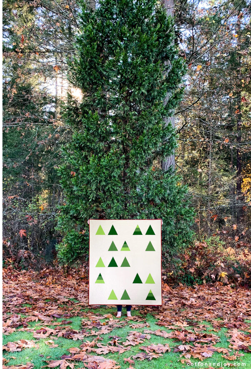 Tree Farm Quilt Pattern by Cotton + Joy