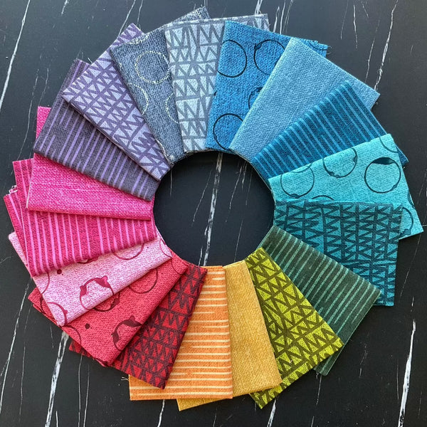 Ombre Gems Quilt Kit featuring Workshop by Libs Elliot